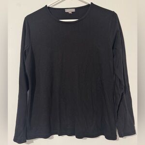 First Avenue Black Long Sleeve Shirt